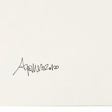 Load image into Gallery viewer, ALESSIO B &#39;Paint Love&#39; (2020) Hand-Finished Screen Print (white) - Signari Gallery 