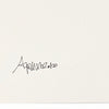 ALESSIO B 'Paint Love' (2020) Hand-Finished Screen Print (white) - Signari Gallery 