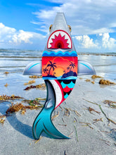 Load image into Gallery viewer, ALEX YANES &#39;Tropical Tiburon&#39; Die Cut Wall Hanging - Signari Gallery 