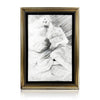 ALFRED G. HUBER 'Woman Reclining with Sheet Music' Custom Framed Original Graphite on Canvas - Signari Gallery 