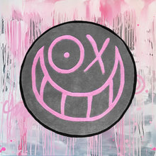 Load image into Gallery viewer, ANDRE SARAIVA 'Mr A x Smiley' (2021) Round Tufted Area Rug