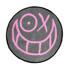 Load image into Gallery viewer, ANDRE SARAIVA 'Mr A x Smiley' (2021) Round Tufted Area Rug