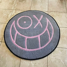 Load image into Gallery viewer, ANDRE SARAIVA 'Mr A x Smiley' (2021) Round Tufted Area Rug
