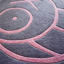 Load image into Gallery viewer, ANDRE SARAIVA 'Mr A x Smiley' (2021) Round Tufted Area Rug
