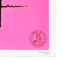 Load image into Gallery viewer, MR. ANDRE 'Snoopy Naps on Red House' (2018) Rare Peanuts Screen Print - Signari Gallery 