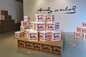 ANDY WARHOL 'Brillo Box' (2017) REPLICA Wood Storage Box - Signari Gallery 