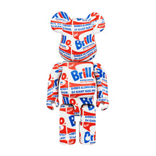 Load image into Gallery viewer, ANDY WARHOL x BE@RBRICK &#39;Brillo Box&#39; (2020) Designer Art Figure Set