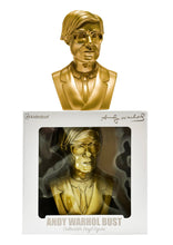 Load image into Gallery viewer, ANDY WARHOL x KidRobot &#39;The Bust&#39; (gold) Vinyl Artist Bust - Signari Gallery 