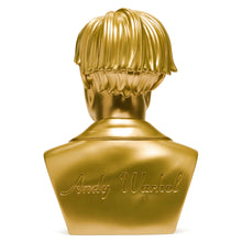 Load image into Gallery viewer, ANDY WARHOL x KidRobot &#39;The Bust&#39; (gold) Vinyl Artist Bust - Signari Gallery 