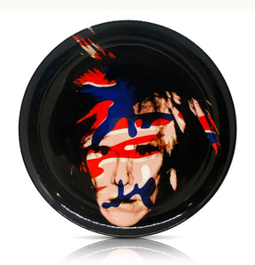 ANDY WARHOL 'Camouflage Self Portrait' Porcelain Plate - Signari Gallery 