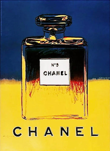 ANDY WARHOL 'Chanel No. 5' (1997) Rare Vintage Offset Lithograph