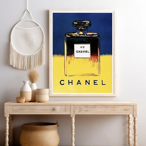 ANDY WARHOL 'Chanel No. 5' (1997) Rare Vintage Offset Lithograph