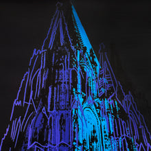 Load image into Gallery viewer, ANDY WARHOL &#39;Cologne Cathedral&#39; (1985) Rare Offset Lithograph Print (blue)
