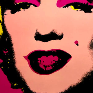 ANDY WARHOL 'Marilyn Monroe' (1993) Rare Offset Lithograph (pink) - Signari Gallery 