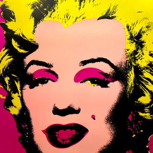 ANDY WARHOL 'Marilyn Monroe' (1993) Rare Offset Lithograph (pink) - Signari Gallery 