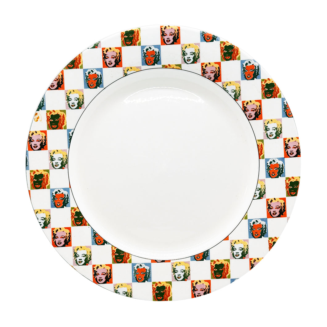 ANDY WARHOL x Block China 'Marilyn Monroe' (1997) Fine Porcelain Dinner Plate