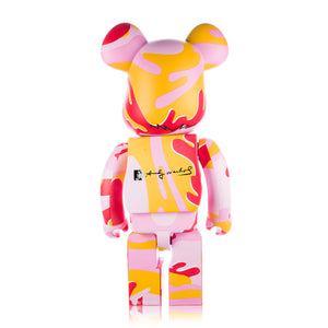 ANDY WARHOL x Be@rbrick 'Pink Camo' (2017) Designer Vinyl Art Figure (1000%)