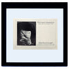 ANDY WARHOL x RICHARD AVEDON 'Andy Warhol: Artist' (1975) Framed Original Gallery Show Flyer
