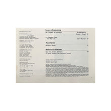 Load image into Gallery viewer, ANDY WARHOL x RICHARD AVEDON 'Andy Warhol: Artist' (1975) Framed Original Gallery Show Flyer