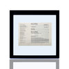 ANDY WARHOL x RICHARD AVEDON 'Andy Warhol: Artist' (1975) Framed Original Gallery Show Flyer