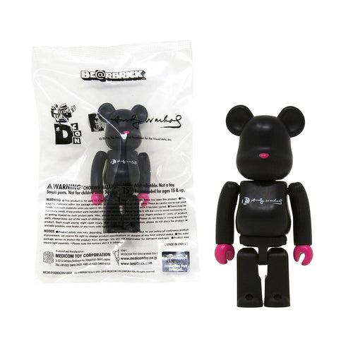 ANDY WARHOL x Be@rbrick 'Self-Portrait' (2018) Rare 100% Vinyl Art Figure