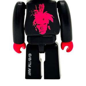 ANDY WARHOL x Be@rbrick 'Self-Portrait' (2018) Rare 100% Vinyl Art Figure