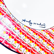 Load image into Gallery viewer, ANDY WARHOL x Block China '100 Cans' (1998) Framed Porcelain Dinnerware (salad)