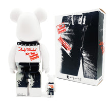 Load image into Gallery viewer, ANDY WARHOL x Be@rbrick &#39;Rolling Stones: Sticky Fingers&#39; (2023) Designer Art Figure Set - Signari Gallery 