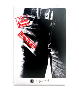 ANDY WARHOL x Be@rbrick 'Rolling Stones: Sticky Fingers' (2023) Designer Art Figure Set - Signari Gallery 