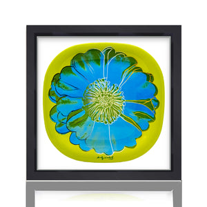 ANDY WARHOL x Presidio 'Flowers for Tacoma' (2005) Framed Dinner Plate