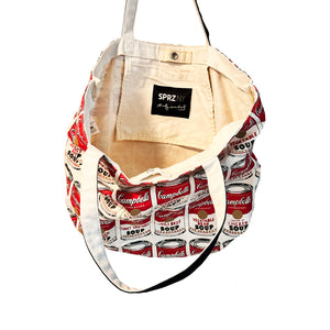 ANDY WARHOL x UNIQLO 'SPRZ-NY: Campbell's Soup' (2019) Original Canvas Tote Bag