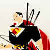 ANTHONY LISTER 'Superman Ready' (2024) HE Stencil Print