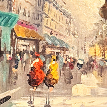 Load image into Gallery viewer, ANTONIO DeVITY &#39;Paris Street Scene 1&#39; (1950-60&#39;s) Framed Original Oil on Canvas