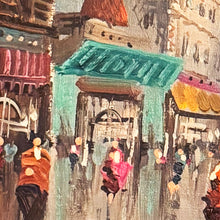 Load image into Gallery viewer, ANTONIO DeVITY &#39;Paris Street Scene 1&#39; (1950-60&#39;s) Framed Original Oil on Canvas