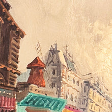 Load image into Gallery viewer, ANTONIO DeVITY &#39;Paris Street Scene 1&#39; (1950-60&#39;s) Framed Original Oil on Canvas