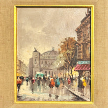Load image into Gallery viewer, ANTONIO DeVITY &#39;Paris Street Scene 2&#39; (1950-60&#39;s) Framed Original Oil on Canvas