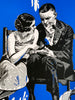 ARMANDO CHAINSAWHANDS 'Partners in Crime' (blue) Screen Print - Signari Gallery 