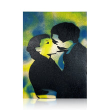 Load image into Gallery viewer, ARMANDO CHAINSAWHANDS &#39;The Kiss&#39; (2018) Original Spray/Stencil on Wood - Signari Gallery 