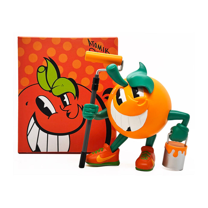 ATOMIK 'Atomik Orange: OG Roller' (2025) Designer Vinyl Art Figure