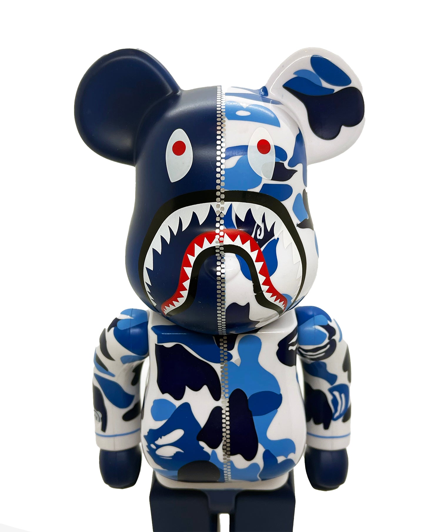 BAPE x Be@rbrick 'Camo Shark' (blue) Designer Art Figure | Signari