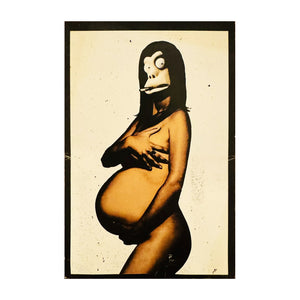 BANKSY 'Barely Legal' (2006) RARE Original Framed Show Card