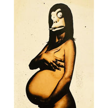 Load image into Gallery viewer, BANKSY &#39;The Naked Truth/Barely Legal&#39; (2006) Custom Framed Magazine + Show Card