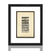 BANKSY 'Barely Legal' (2006) RARE Original Framed Show Card