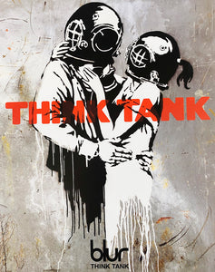 BANKSY x BLUR 'Think Tank' Original LP Flat - Signari Gallery 
