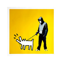 Load image into Gallery viewer, BANKSY &#39;Choose Your Weapon&#39; (2021) Custom Framed REPLICA Screen Print