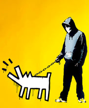 Load image into Gallery viewer, BANKSY &#39;Choose Your Weapon&#39; (2021) Custom Framed REPLICA Screen Print