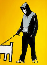 Load image into Gallery viewer, BANKSY &#39;Choose Your Weapon&#39; (2021) Custom Framed REPLICA Screen Print