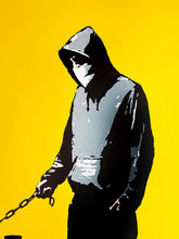 Load image into Gallery viewer, BANKSY &#39;Choose Your Weapon&#39; (2021) Custom Framed REPLICA Screen Print