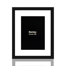 Load image into Gallery viewer, BANKSY 'Crude Oils' (2005) Framed Original Postcard Cover Set