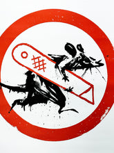 Load image into Gallery viewer, BANKSY x GoMA &#39;Cut and Run&#39; (Set) Authentic Original Show Poster